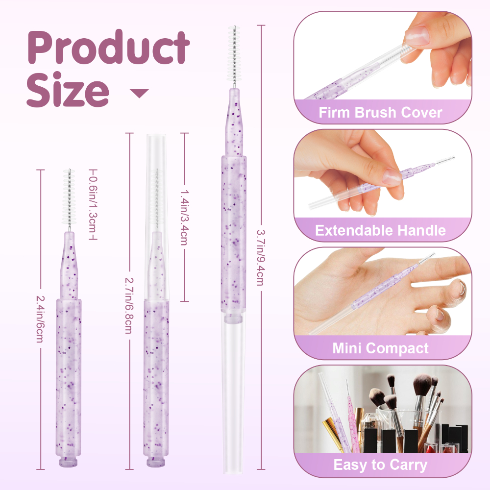 MAYOOC Mini Eyebrow Brush Brow - огляд і ціна Micro Brush Applicator