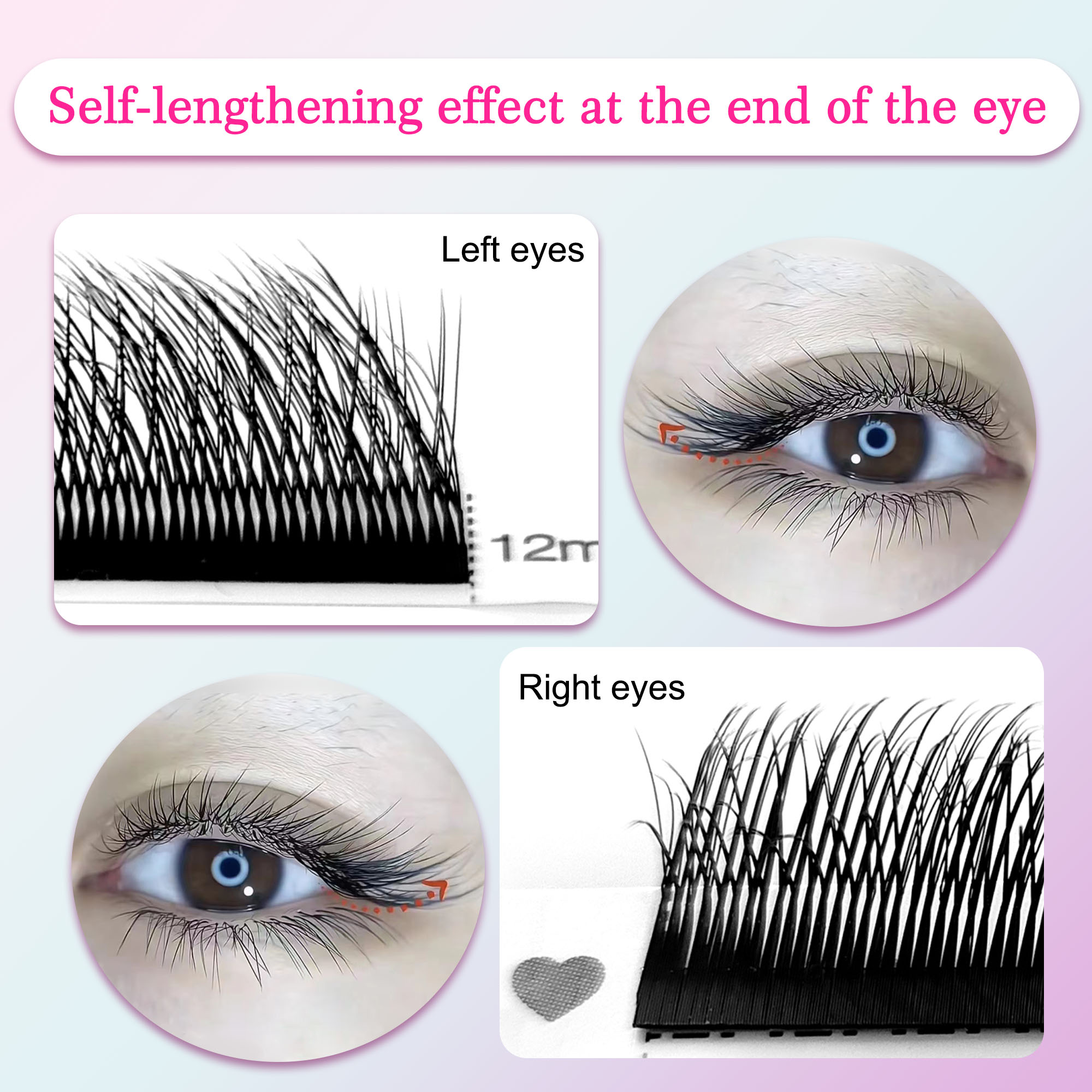 CoMango Premium Mutil-layer Sl - огляд і ціна Eyelash Extension Hybrid