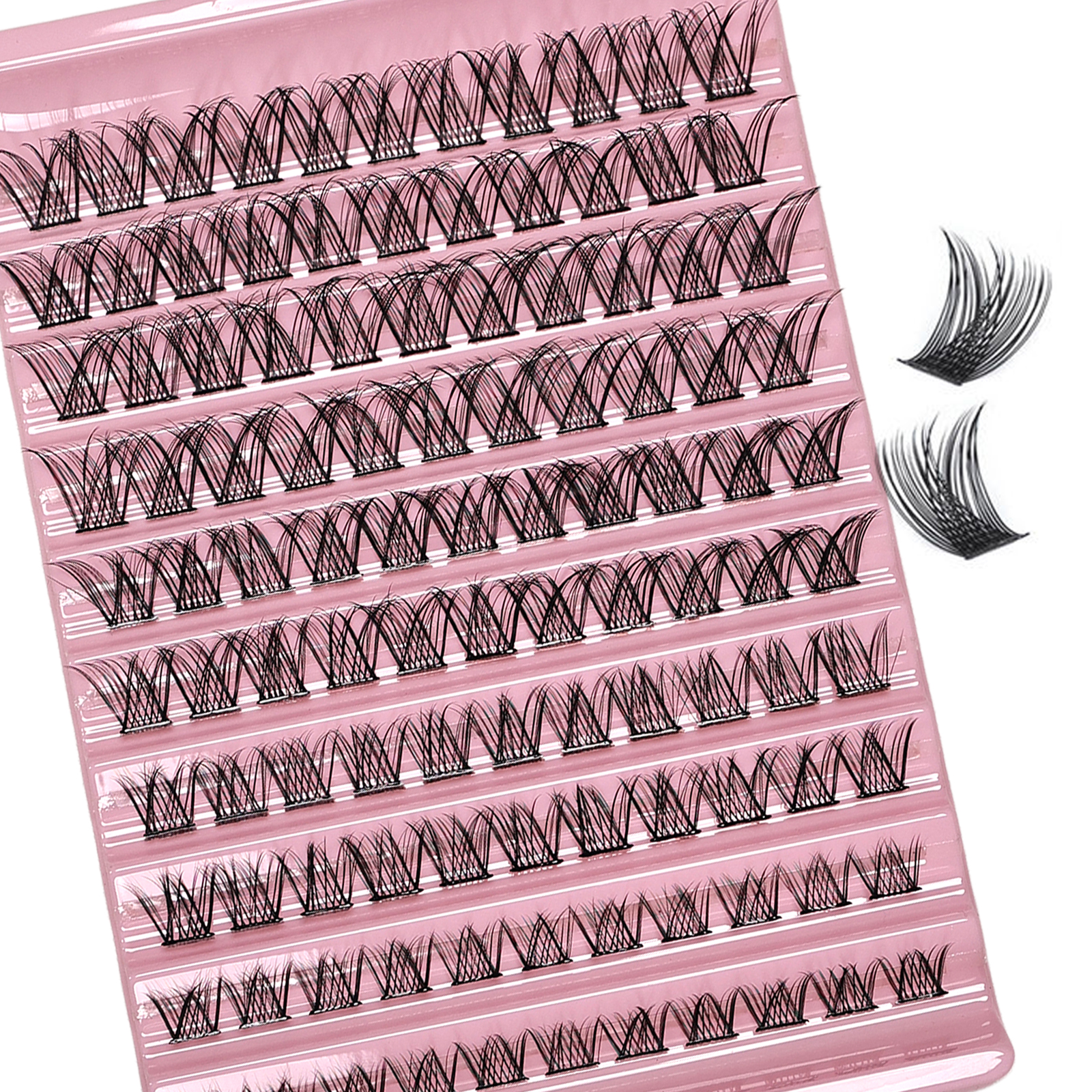 110Pcs Cluster Eyelash Extensi - огляд і ціна Eyelash Extension Hybrid