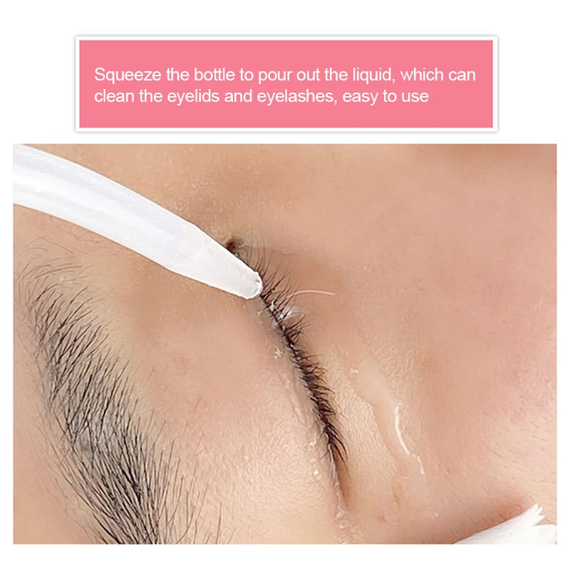 250/500ml Eyelash Cleaning Was - огляд і ціна Eyelash Extension Wash Kit