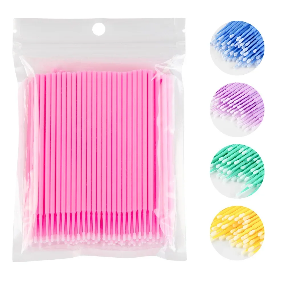 500/1000PCS Eyelashes Microbru - огляд і ціна Eyelash Extension Cleaning