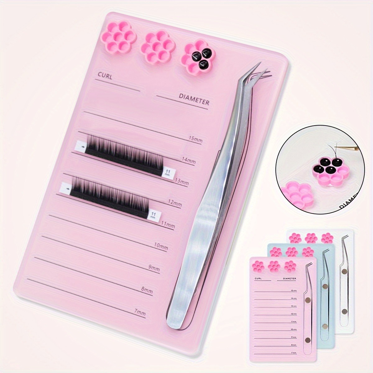 Eyelash Extension Scale Holder - огляд і ціна Lash Mapping Sticker