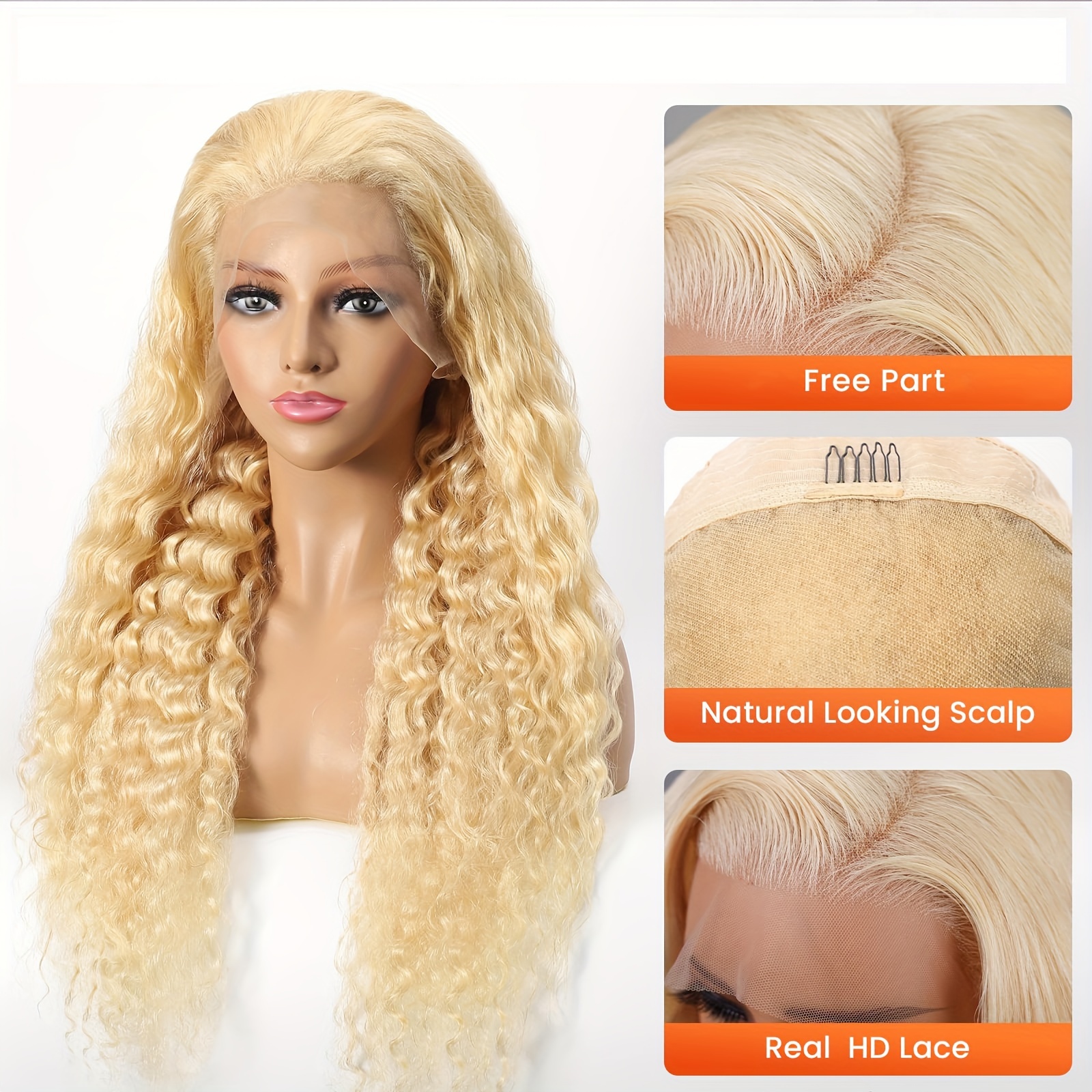 613 HD Lace Frontal Wig 13x4 1 - огляд і ціна Eyelash Extension Natural Look