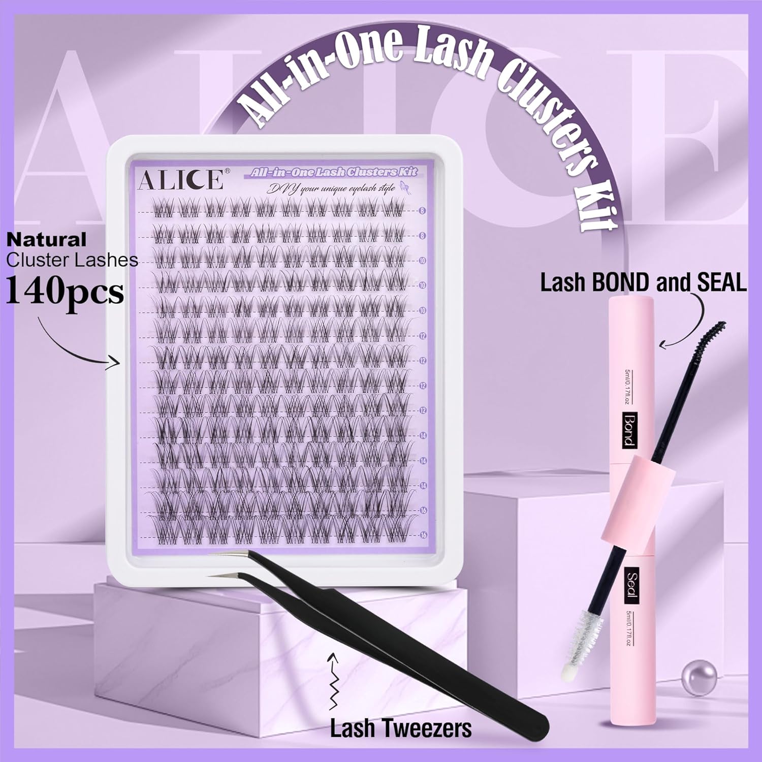 Lash Clusters Kit Natural Wisp - огляд і ціна Eyelash Extension Images Free