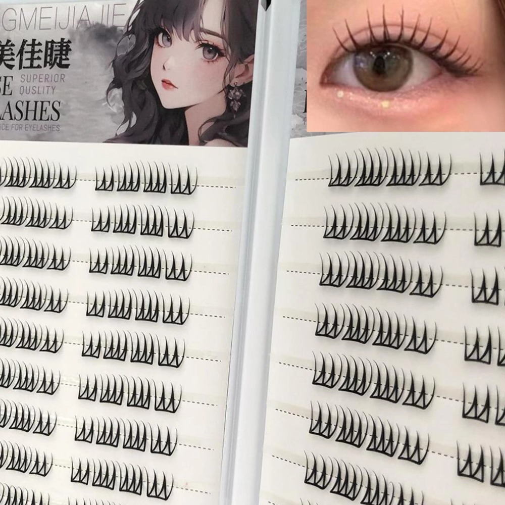 U Shape Glue-free False Eyelas - огляд і ціна Eyelash Extension Korea