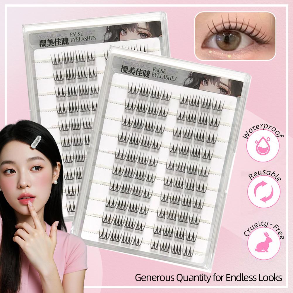 U Shape Glue-free False Eyelas - огляд і ціна Eyelash Extension Korea