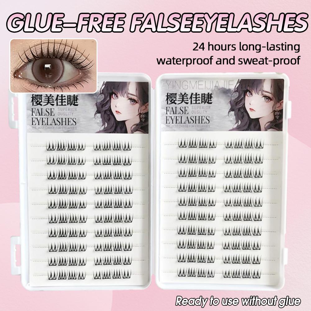 U Shape Glue-free False Eyelas - огляд і ціна Eyelash Extension Korea