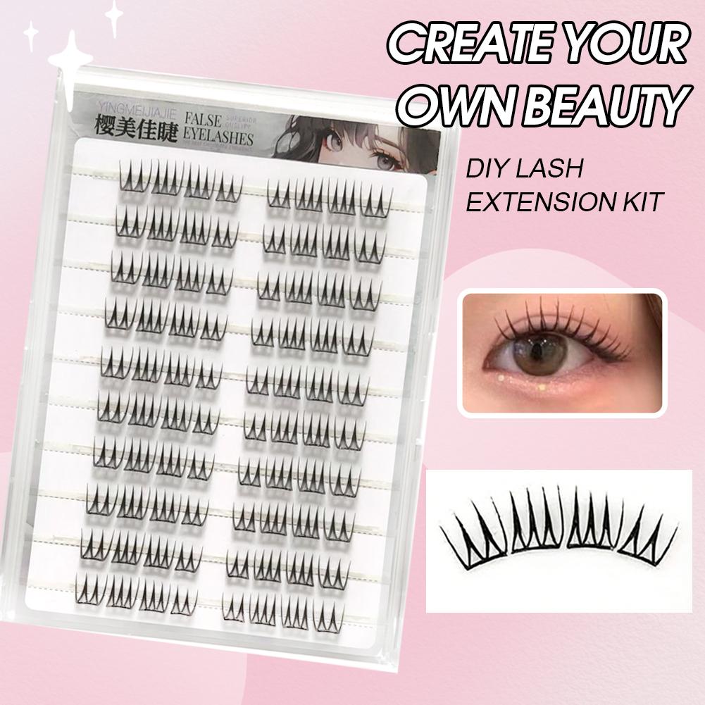 U Shape Glue-free False Eyelas - огляд і ціна Eyelash Extension Korea