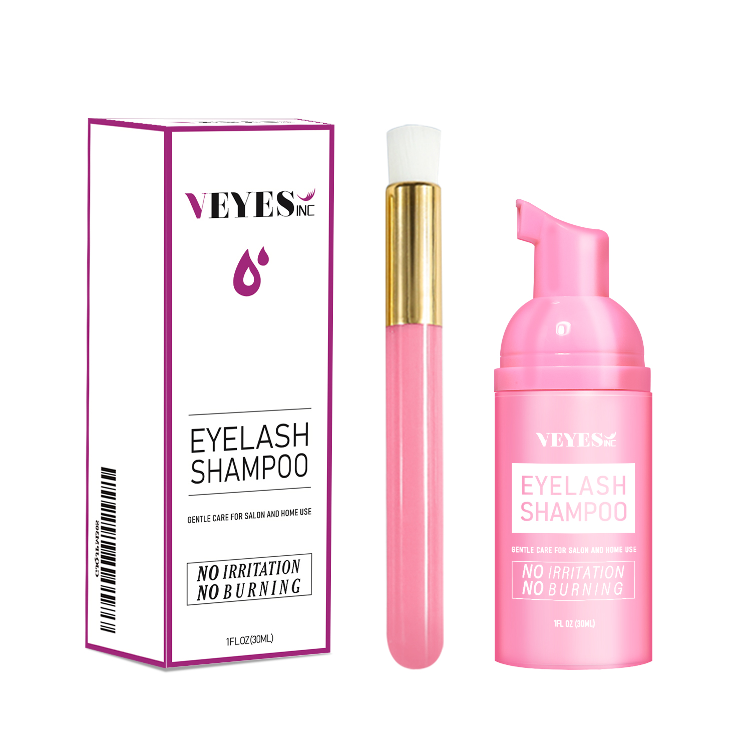 Veyes Inc Refreshing Eyelash S - огляд і ціна Eyelash Extension Wash Kit
