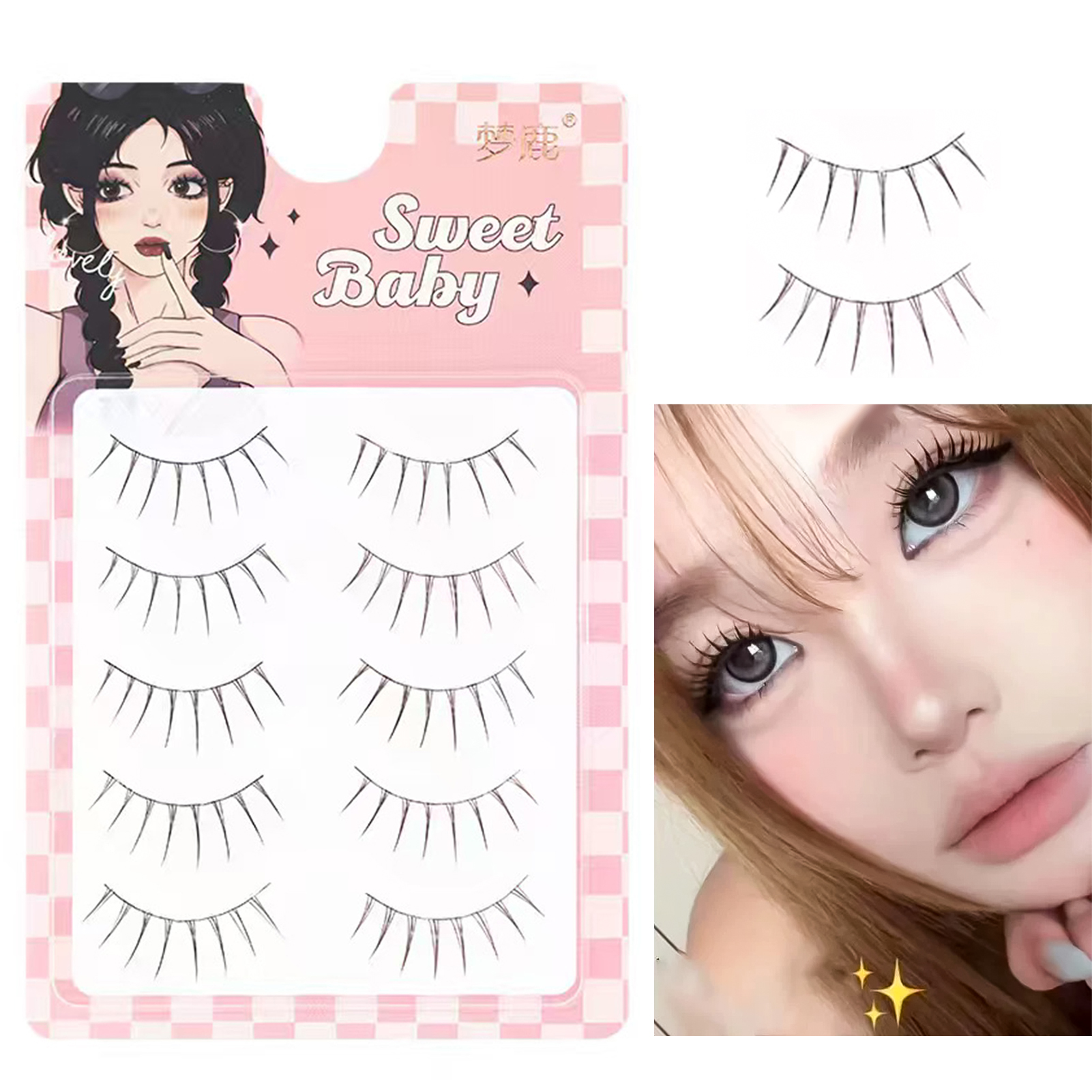 One Piece False Eyelashes Japa - огляд і ціна Eyelash Extension Japanese Style