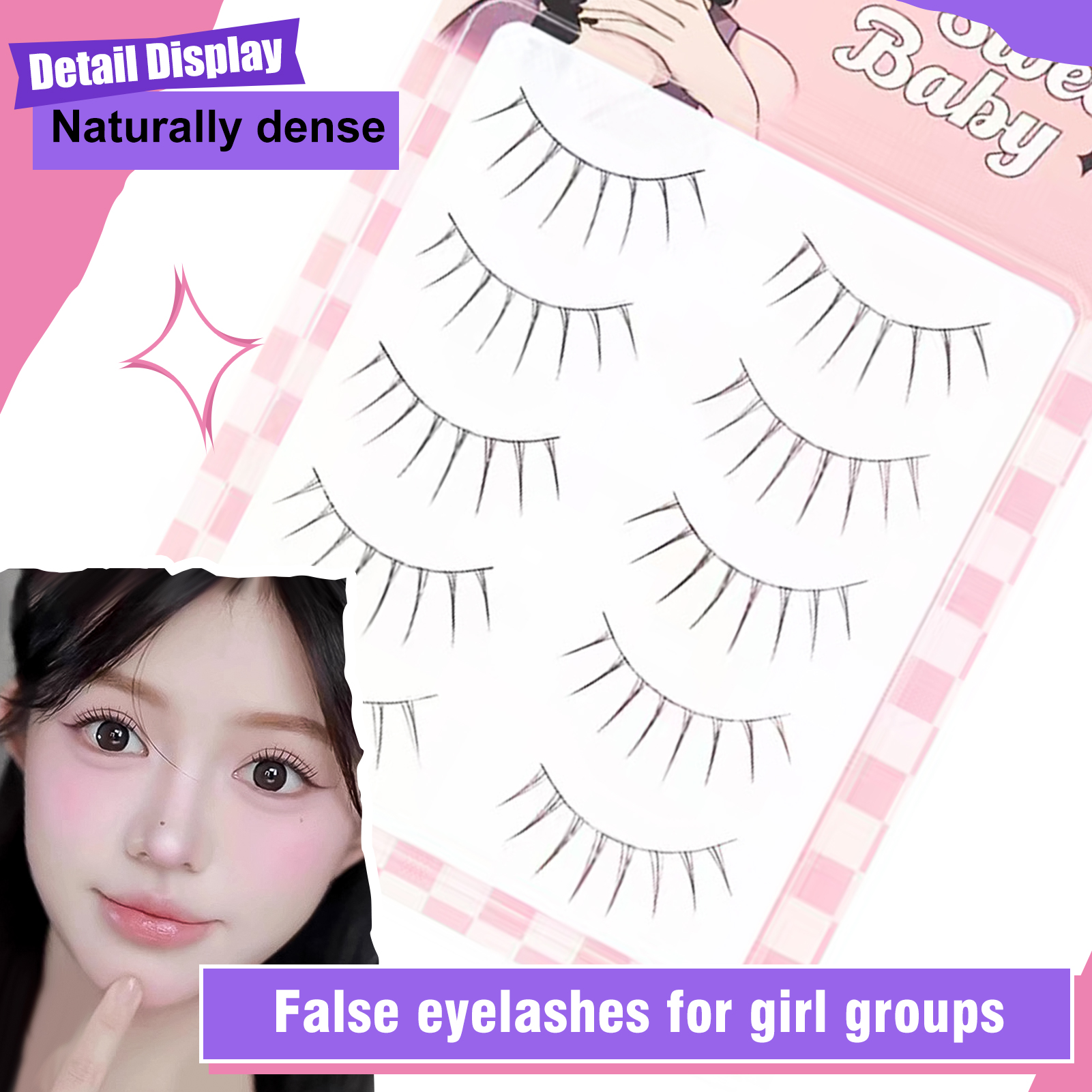 One Piece False Eyelashes Japa - огляд і ціна Eyelash Extension Japanese Style