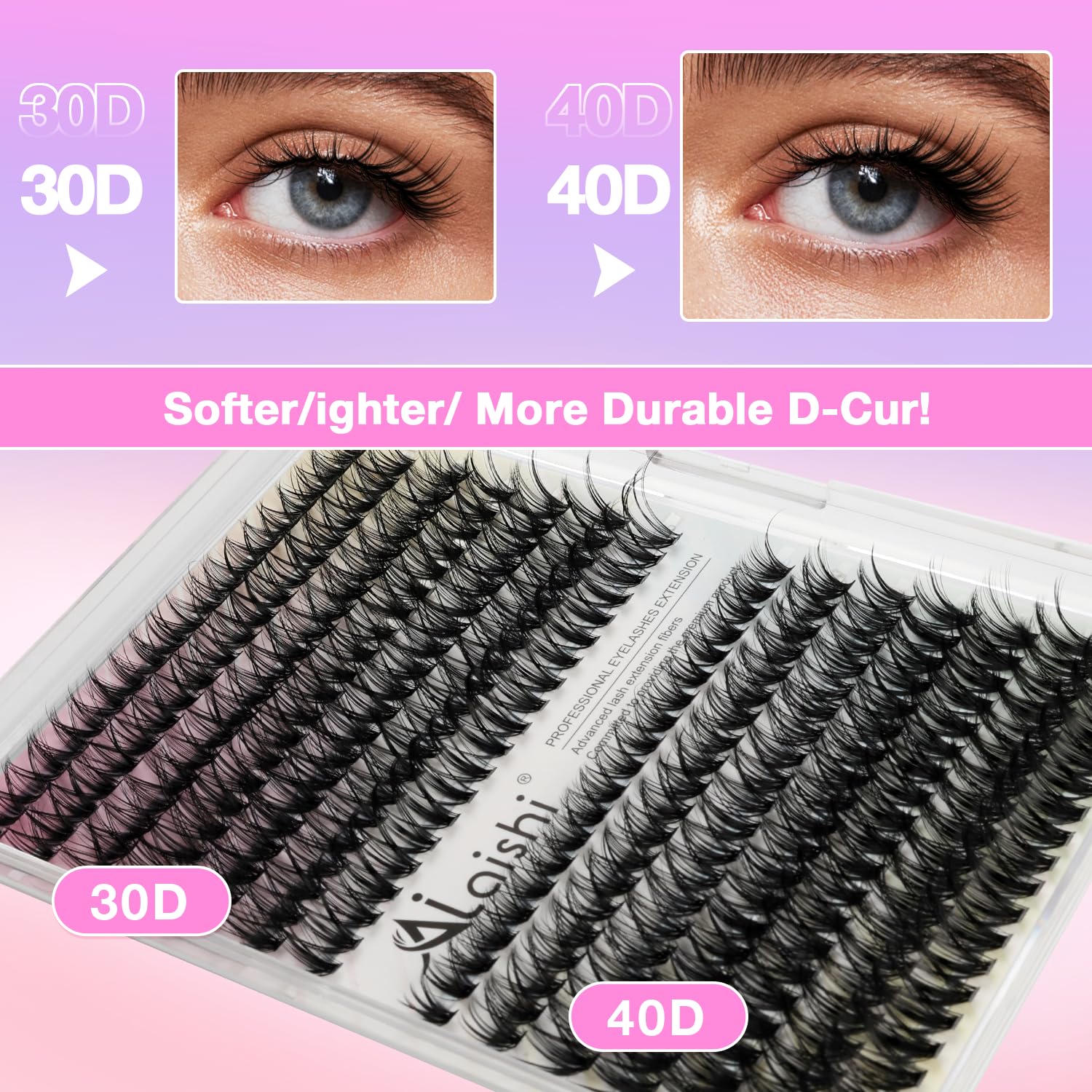 Lash Clusters Kit, DIY Cluster - огляд і ціна Eyelash Extension Images Free