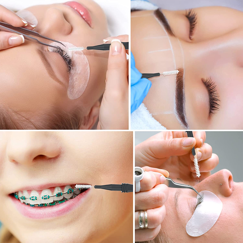 20/50Pc Disposable Brow Perm B - огляд і ціна Micro Brush Applicator