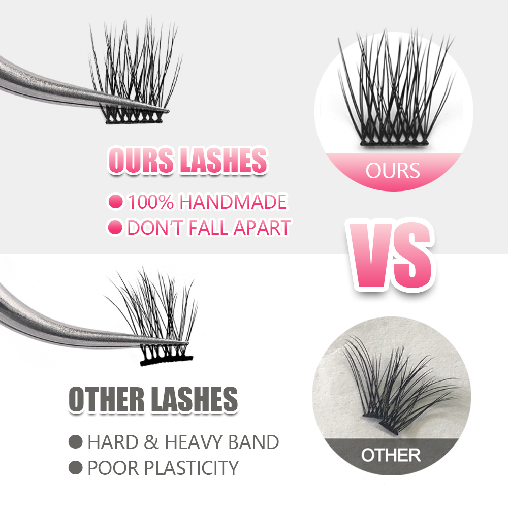 MASSCAKU Clusters Eyelash Exte - огляд і ціна Eyelash Extension Russian Volume