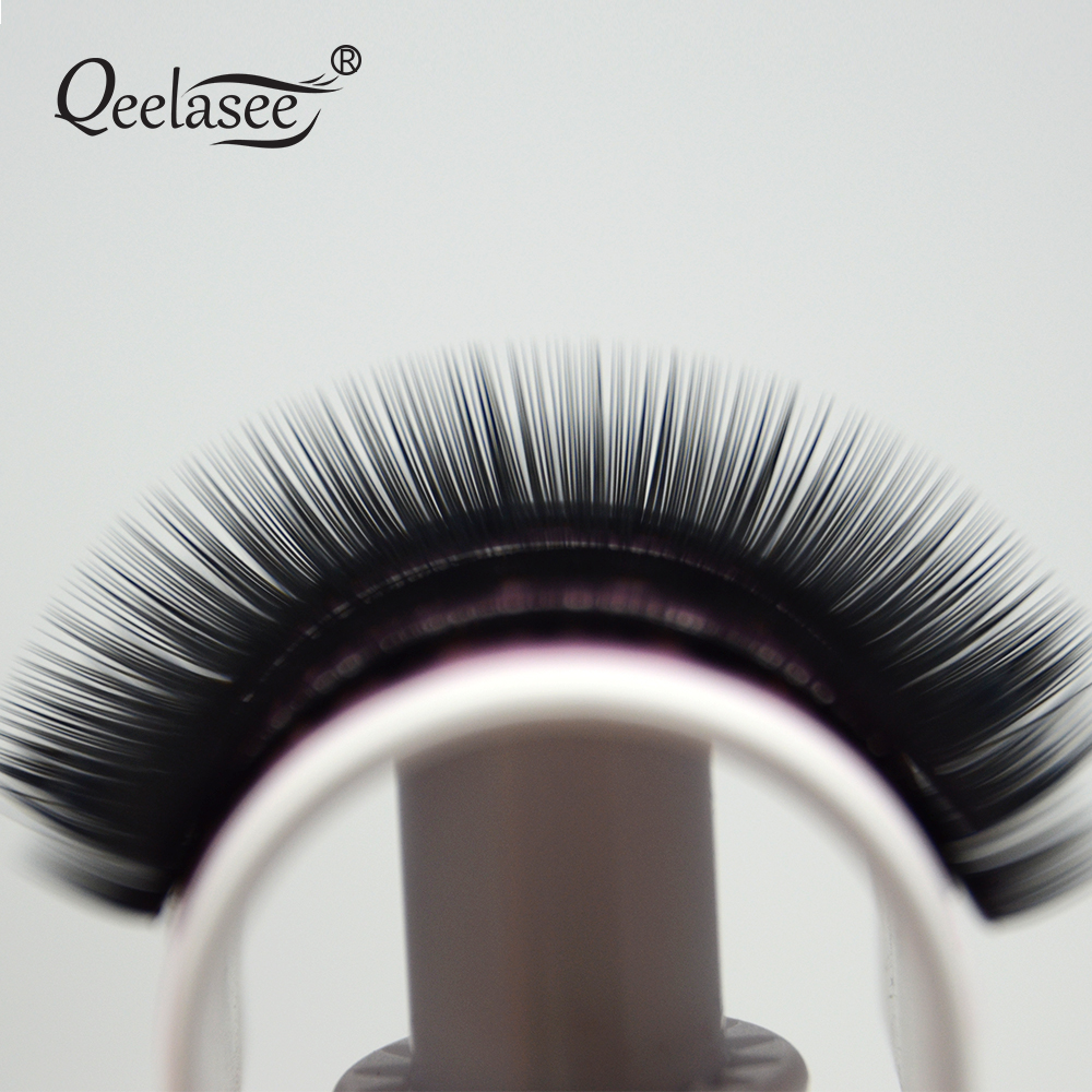 Qeelasee Faux Mink Individual  - огляд і ціна Eyelash Extension Human Hair