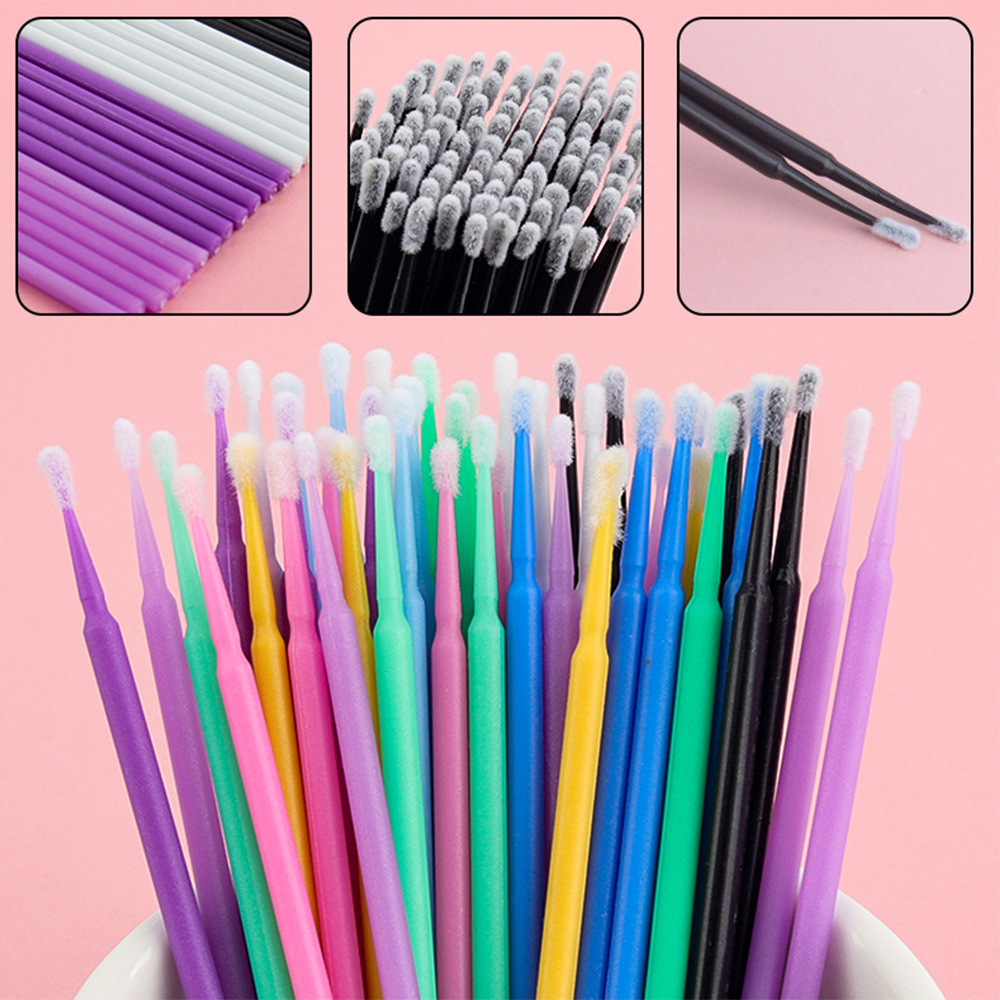500/1000PCS Micro Brushes Eyel - огляд і ціна Micro Brush Applicator