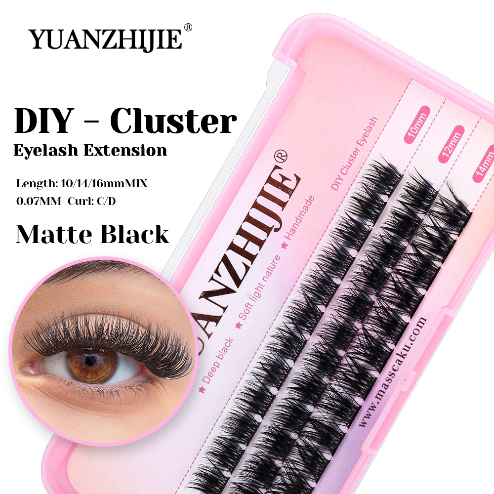 New Arrival YUANZHIJIE C D Cur - огляд і ціна Eyelash Extension Hybrid