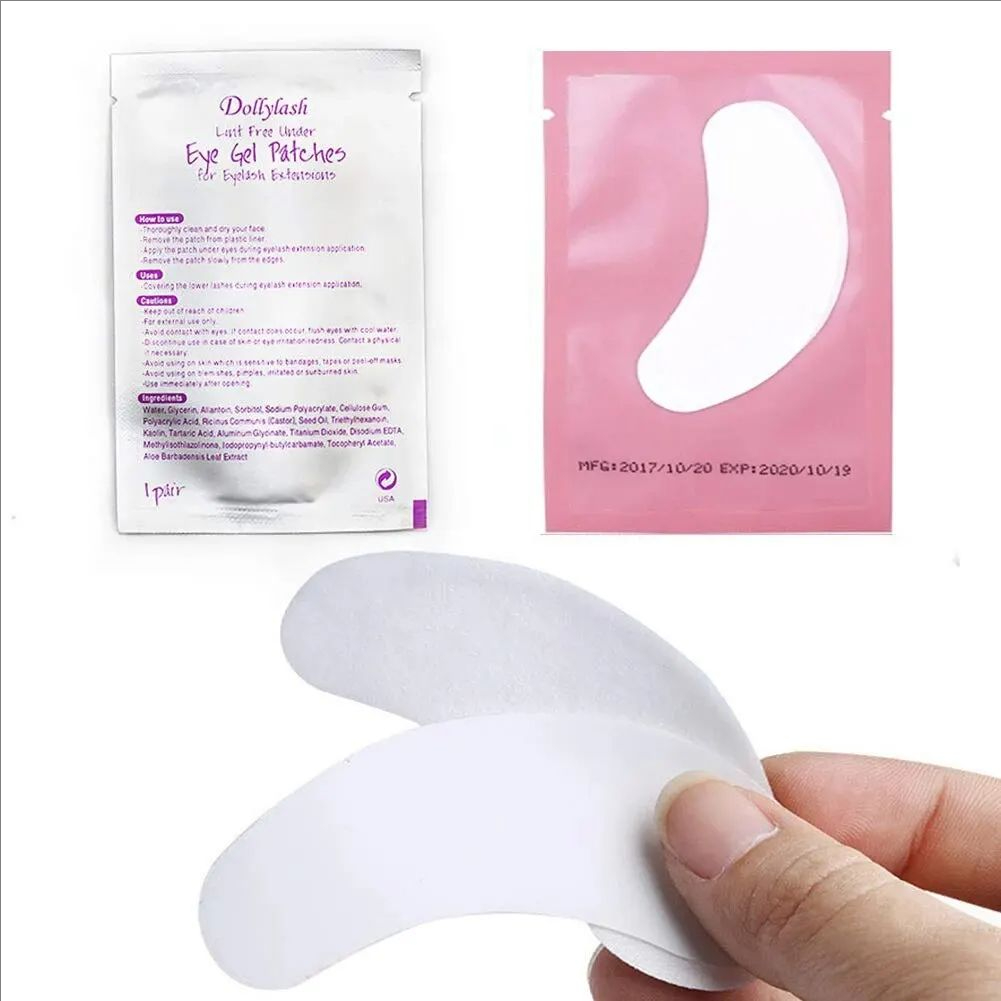 MJ 100 Pairs Eye Pad Eyelash P - огляд і ціна Lash Mapping Sticker