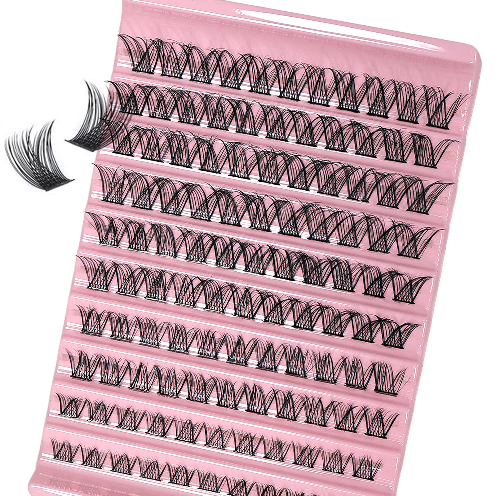 110Pcs Cluster Eyelash Extensi - огляд і ціна Eyelash Extension Hybrid