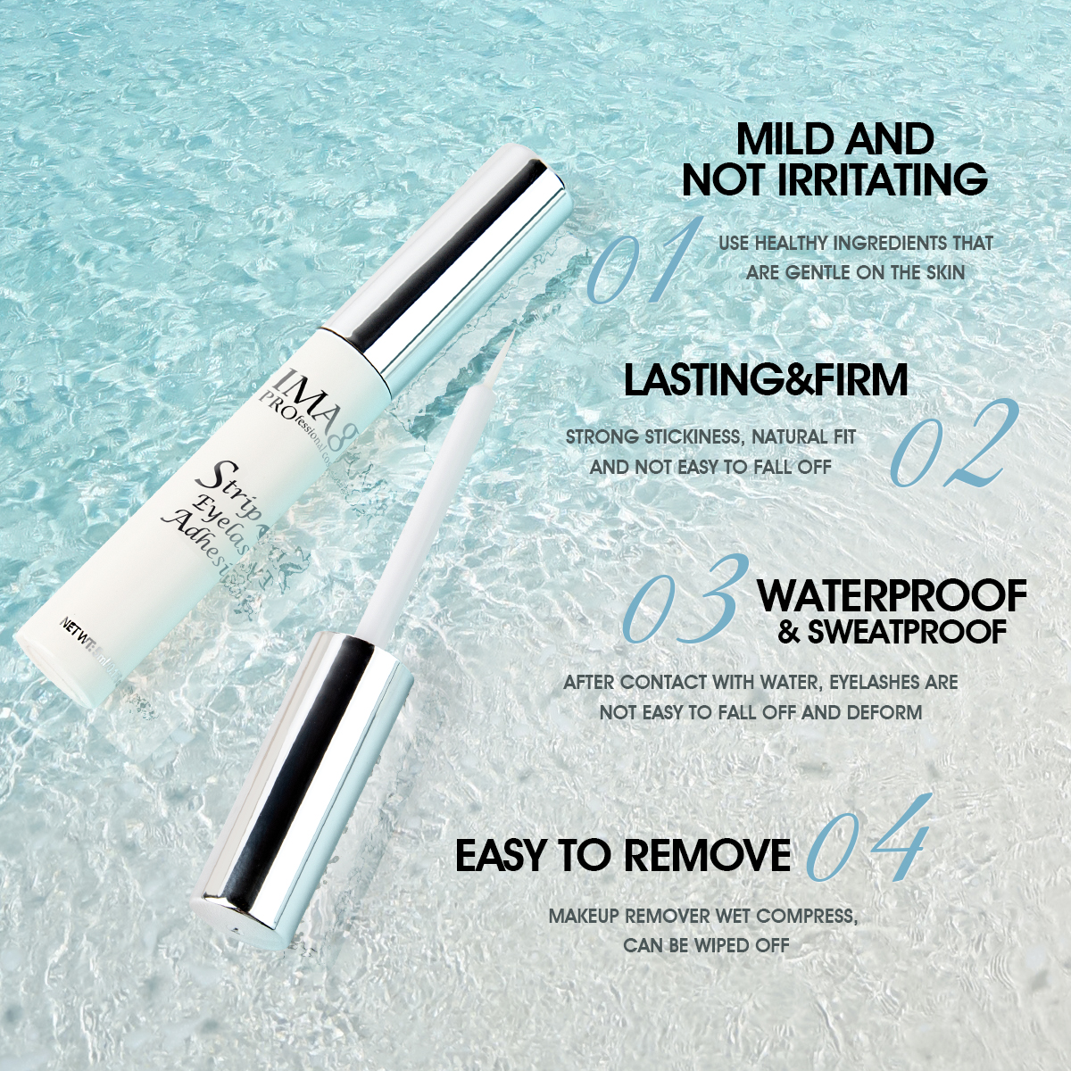 IMAGIC 5ml False Eyelash Exten - огляд і ціна Eyelash Extension Images Free