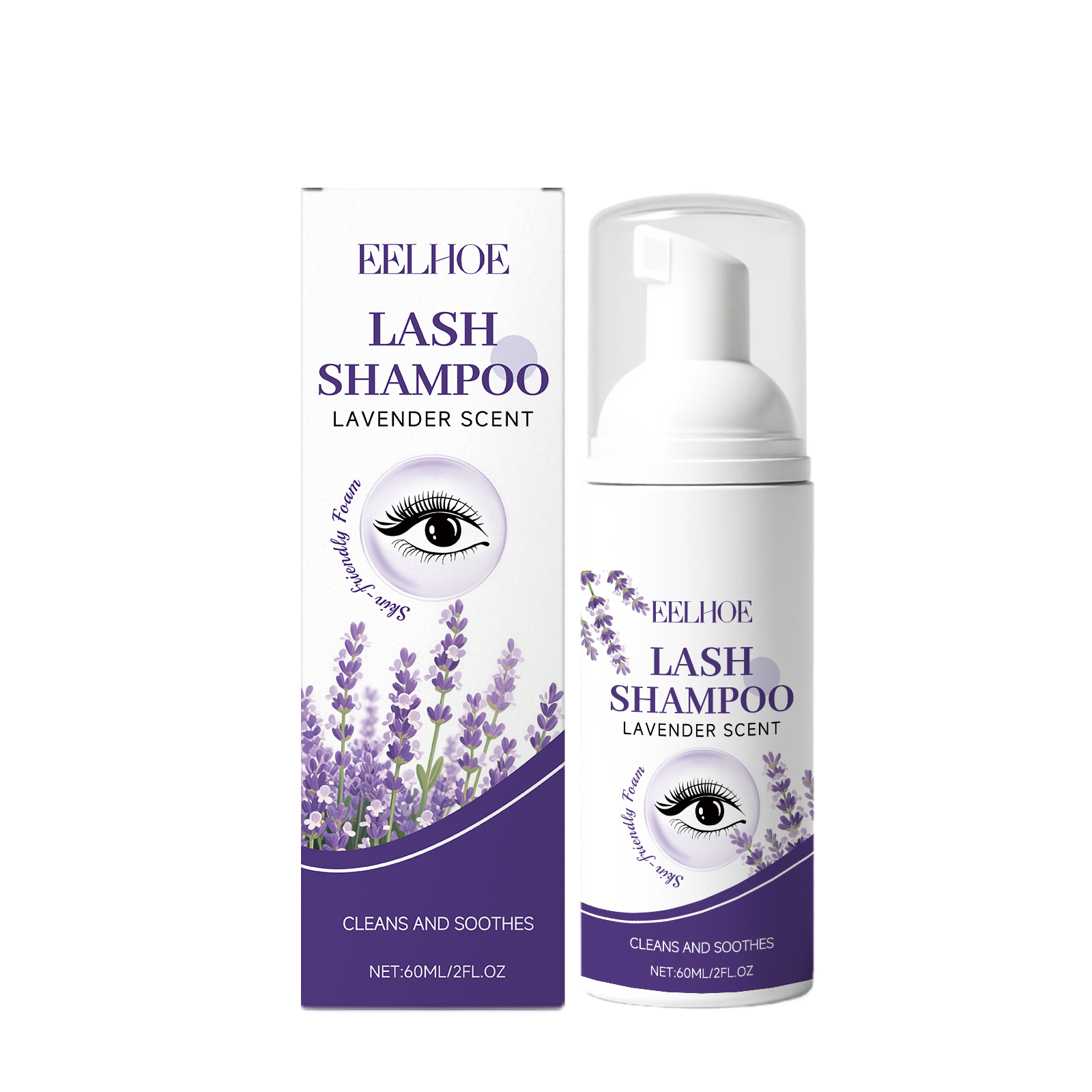 Gentle Lash Cleansing Mousse E - огляд і ціна Eyelash Extension Wash Kit