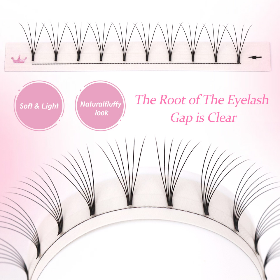 Rujade Premade Volume Fans Sho - огляд і ціна Eyelash Extension Korea