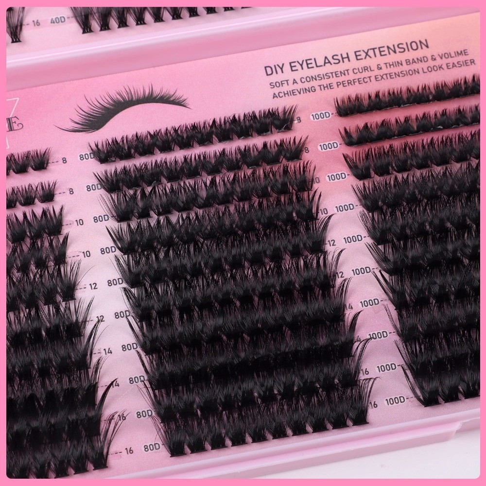 Bond and Seal False Eyelashes  - огляд і ціна Eyelash Extension Natural Look