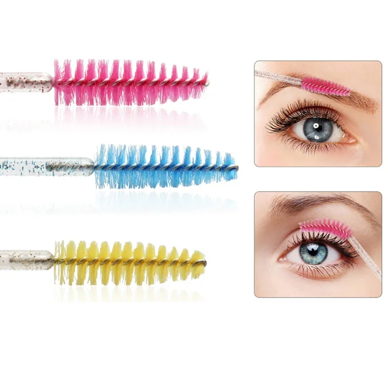 Wholesale 100PCS Mascara Spool - огляд і ціна Micro Brush Applicator