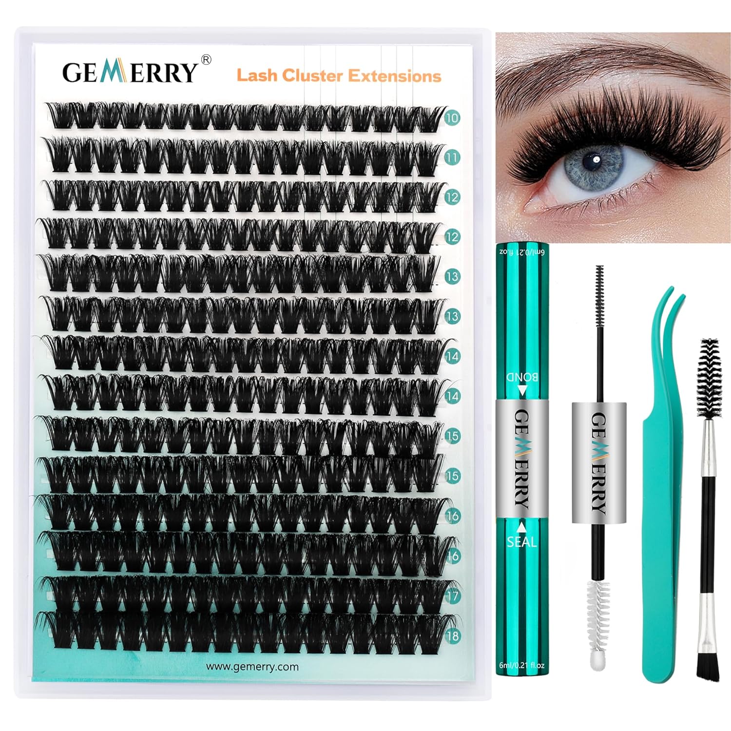 Eyelash Extension Kit with Thi - огляд і ціна Eyelash Extension Images Free