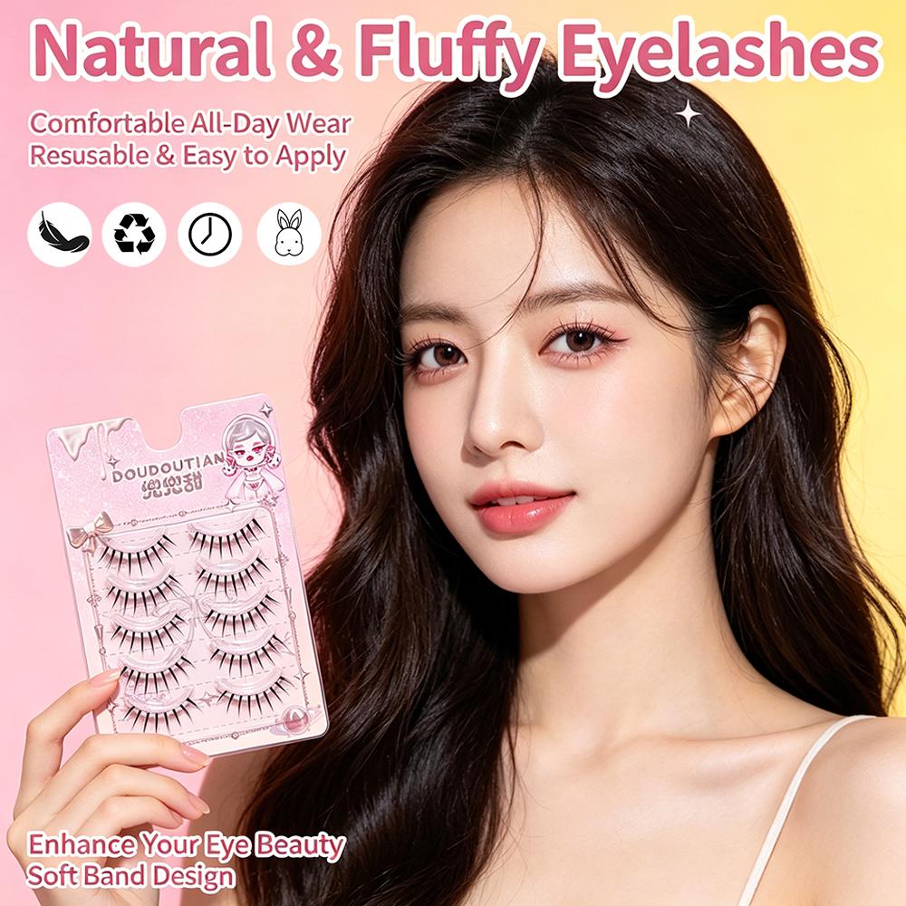 Wet Tip Comic Eye False Eyelas - огляд і ціна Eyelash Extension Japanese Style
