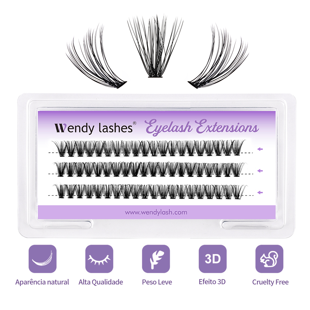 Wendy Lashes 5pcs/Lot Cluster  - огляд і ціна Eyelash Extension Russian Volume