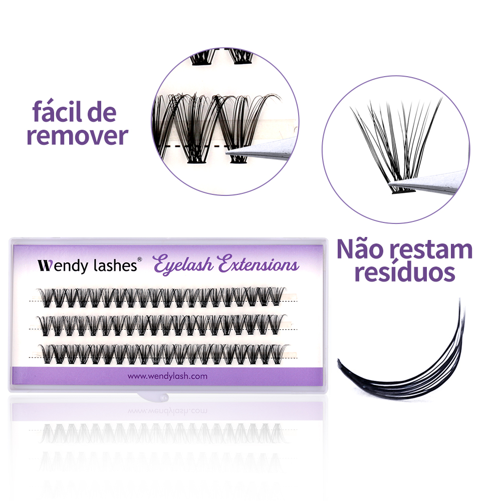 Wendy Lashes 5pcs/Lot Cluster  - огляд і ціна Eyelash Extension Russian Volume