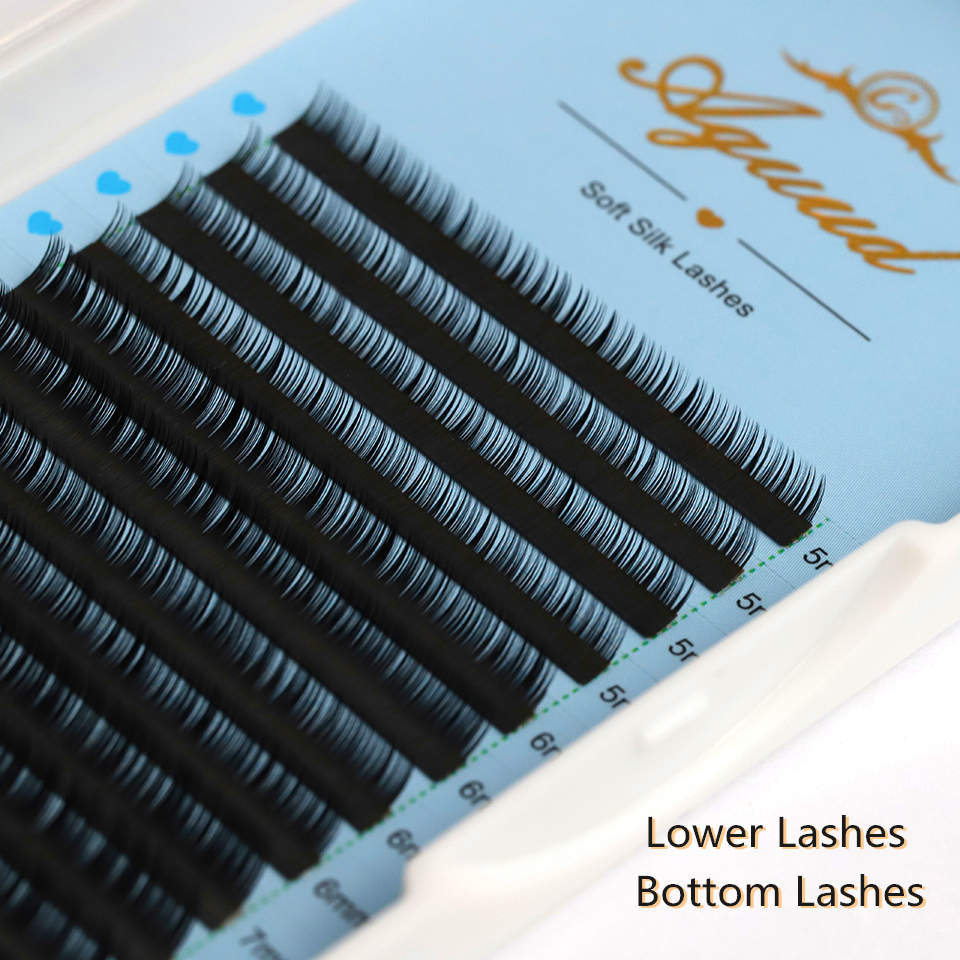  AGUUD Bottom Lower Individua - огляд і ціна Eyelash Extension Human Hair