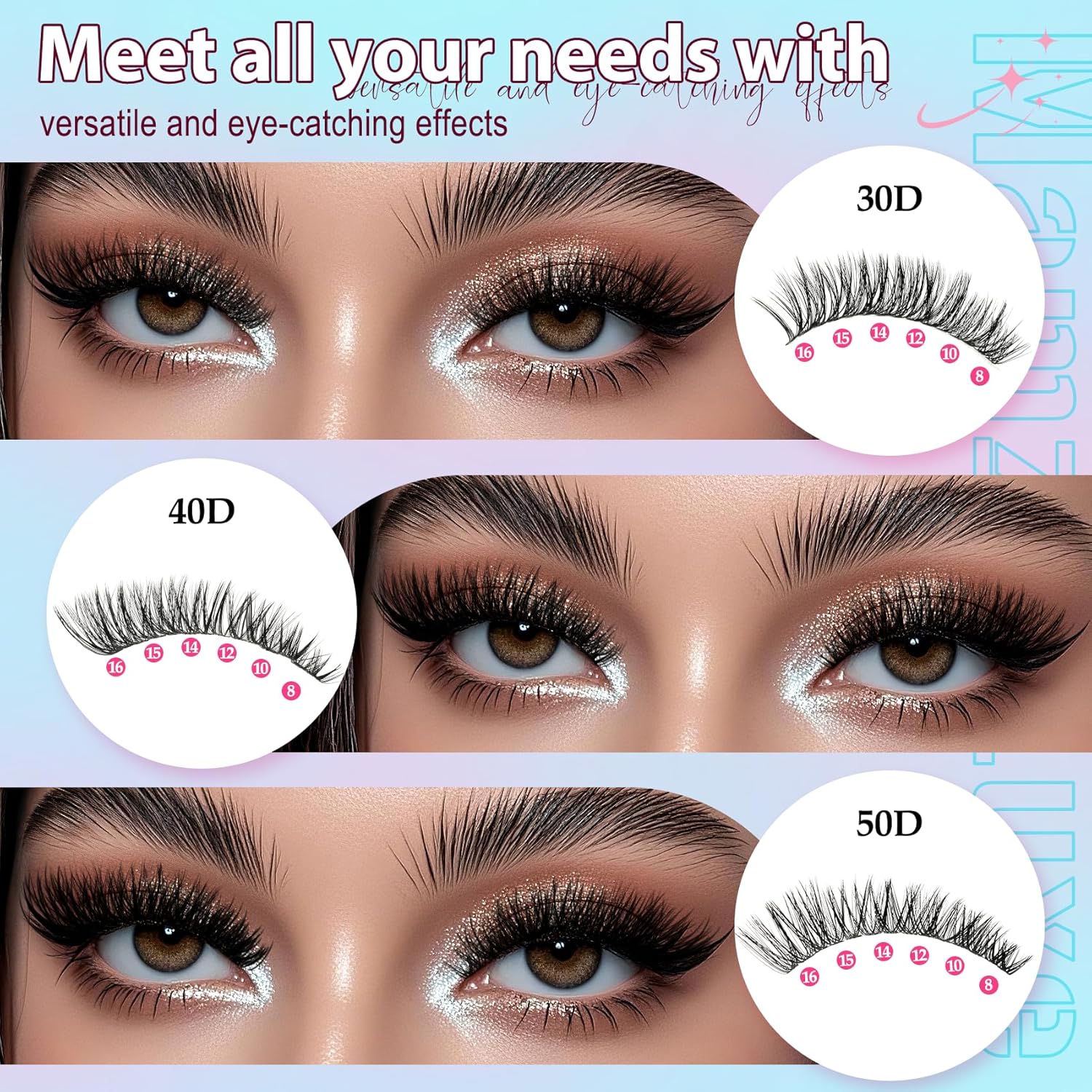 708Pcs Lash Clusters Kit 30D-1 - огляд і ціна Eyelash Extension Images Free