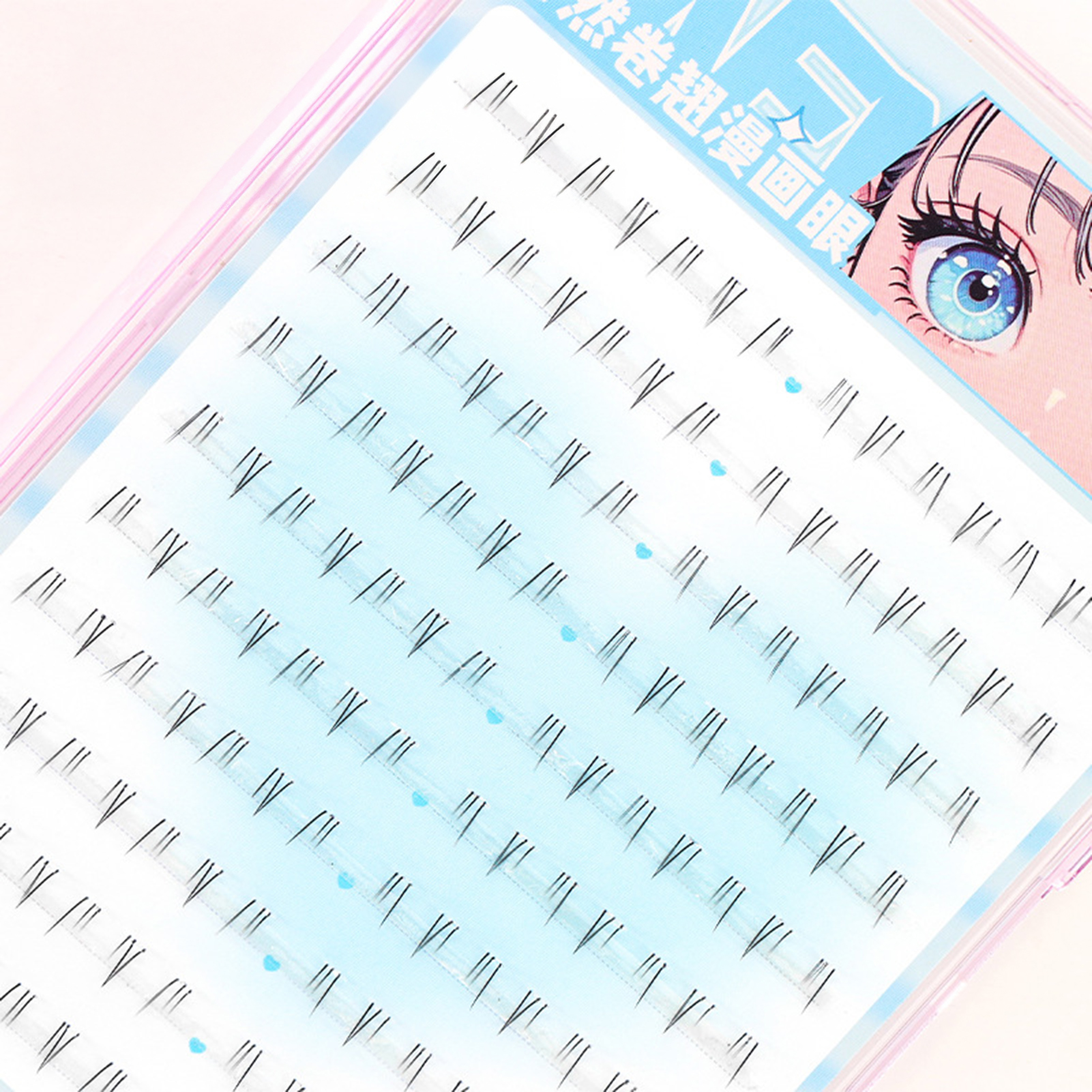 Self Adhesive Bottom Lashes No - огляд і ціна Eyelash Extension Korea