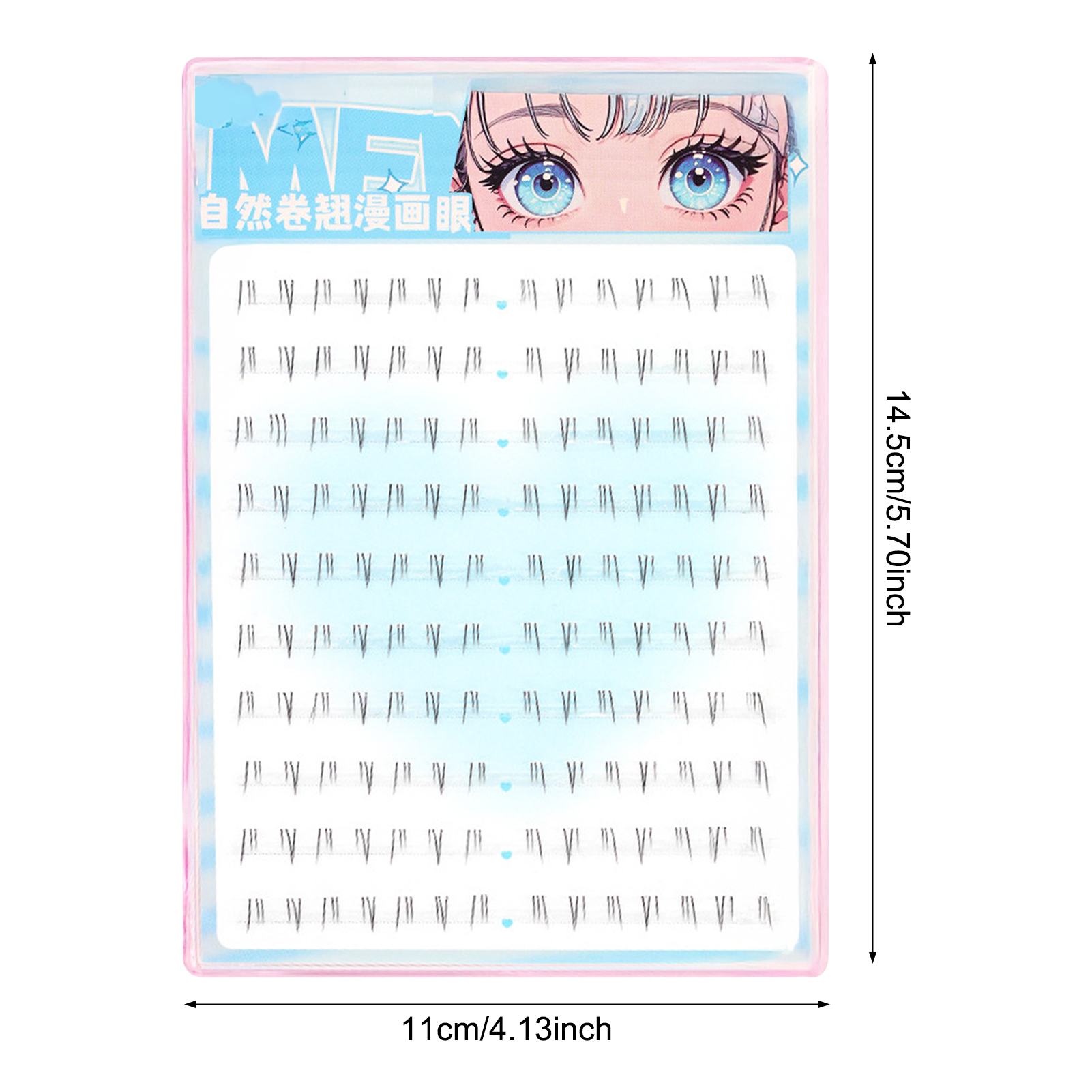 Self Adhesive Bottom Lashes No - огляд і ціна Eyelash Extension Korea